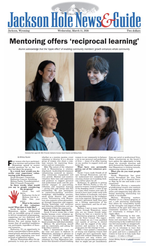 2026 JHNG article Mentoring Offers Reciprocal Learning